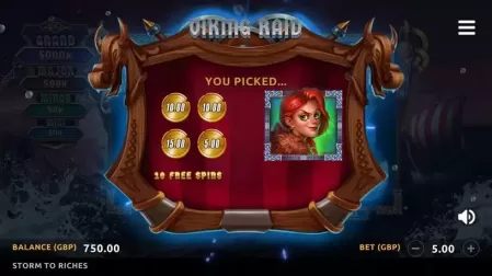 Storm to Riches slot screenshot 3