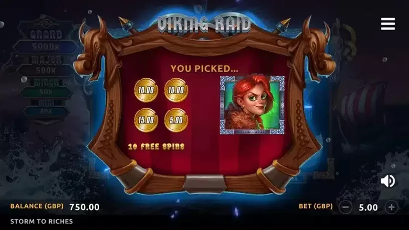 Storm to Riches slot screenshot 3