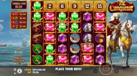 The Conqueror slot screenshot 4