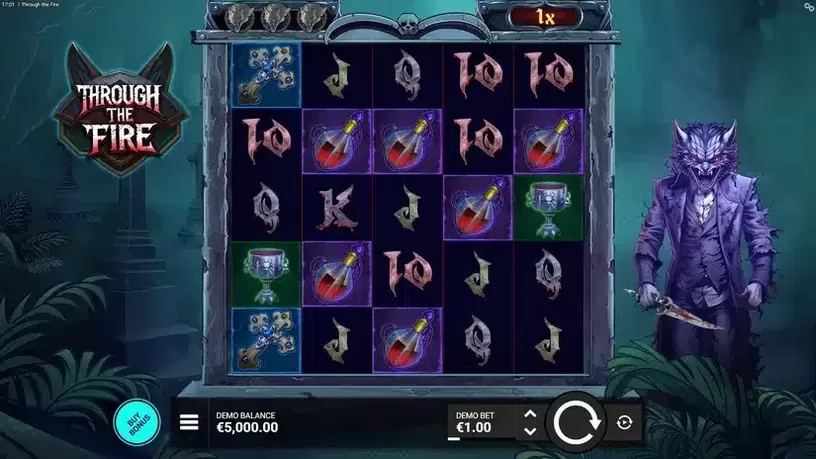 Through the Fire slot screenshot 1