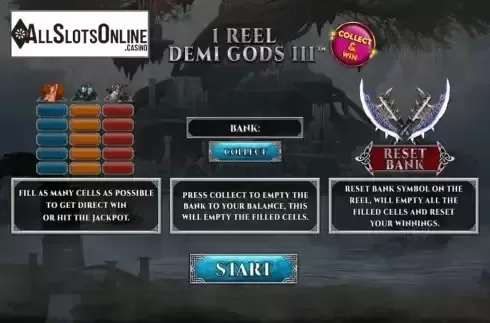 Start screen
