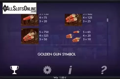 Paytable screen 2