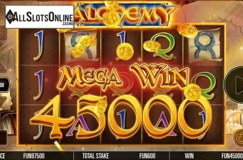 Mega Win Screen