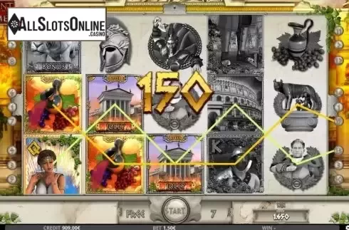 Free Spins Game screen