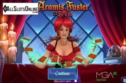 Start Screen. Aramis Fuster La Bruja from MGA