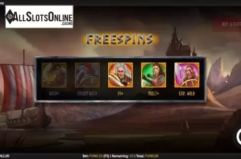 Free Spins 1. Battle Maidens from 1X2gaming