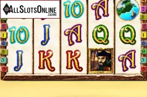 Reel Screen. Blackbeard's Quest Mini from Tom Horn Gaming