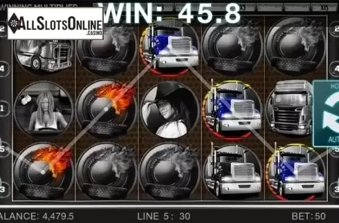Screen 5. Blazing Tires from Spinomenal