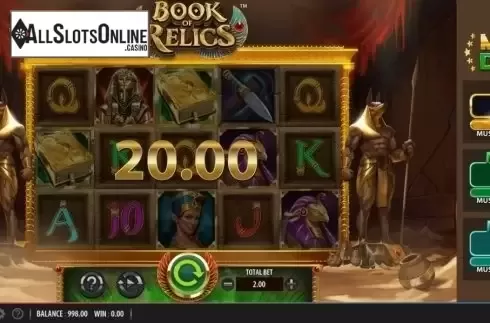 Win Screen 1. Book of Relics from Red7