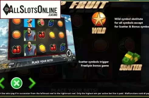 Features 1. Bop Fruit from Fils Game