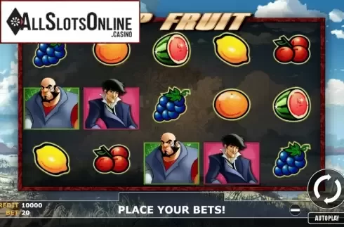 Reel Screen. Bop Fruit from Fils Game