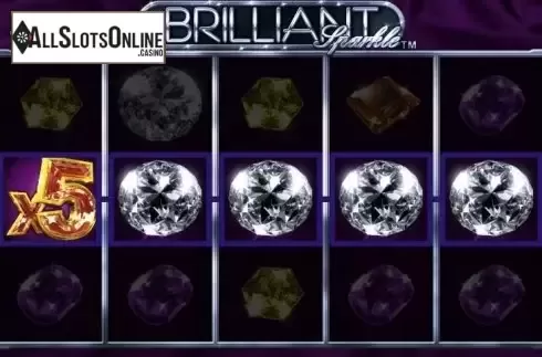 Win screen. Brilliant Sparkle from Merkur