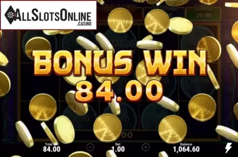 Win screen 3. Buddha Fortune Hold and Win from Booongo