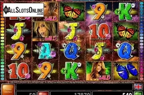 Screen3. Butterfly Dreaming Ultima from Casino Technology