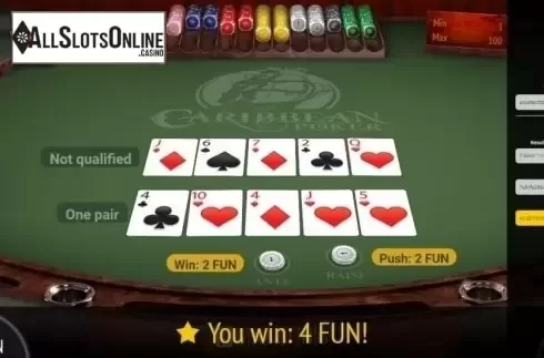 Provable Fairness. Caribbean Poker (BGaming) from BGAMING