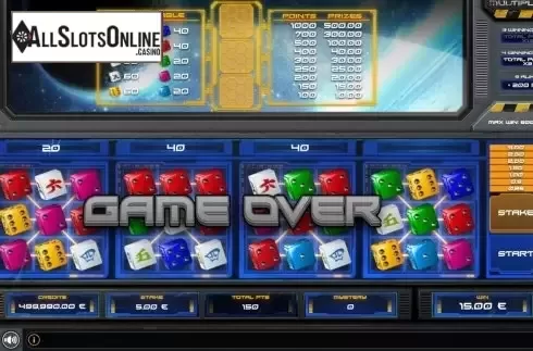 Win Screen. Colony Dice from GAMING1