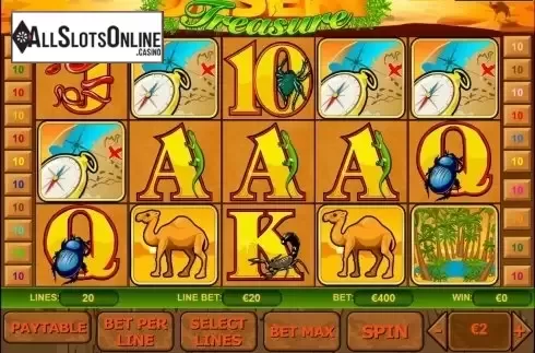 Screen3. Desert Treasure (Playtech) from Playtech