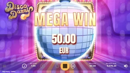 Disco Danny slot screenshot 3
