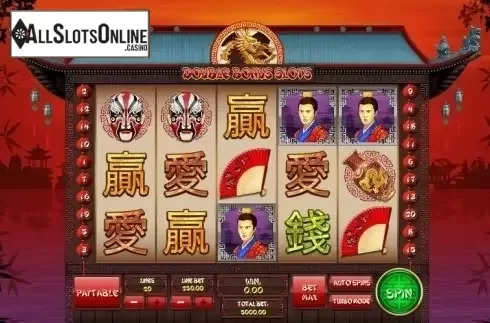 Game Workflow screen. Double Bonus Slots (GamesOs) from GamesOS