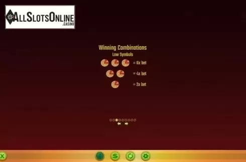 Paytable 3. Double Luck from Golden Hero