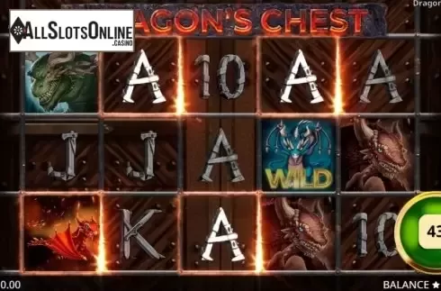 Win Screen 2. Dragons Chest from Booming Games