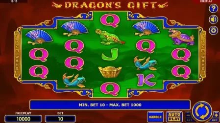 Dragon's Gift slot screenshot 1