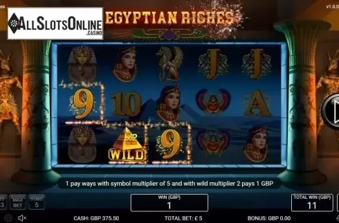 Free Spins 2. Egyptian Riches (Nektan) from Nektan