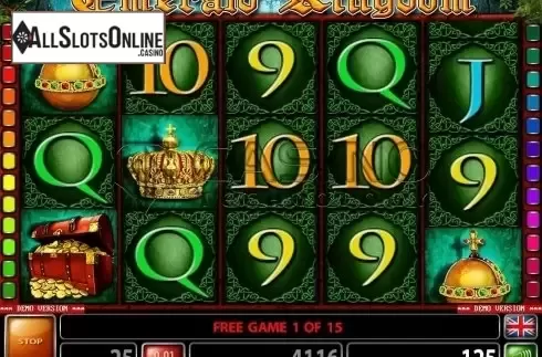 Screen6. Emerald Kingdom from Casino Technology