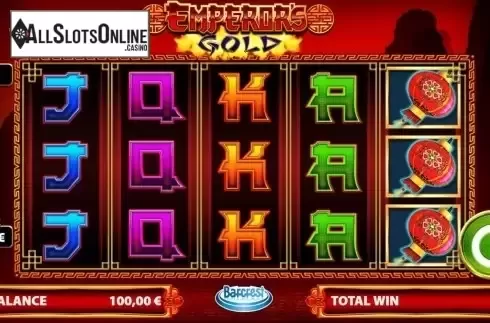 Screen 2. Emperor's Gold from Barcrest