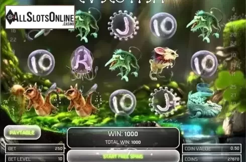 Screen3. Evolution from NetEnt