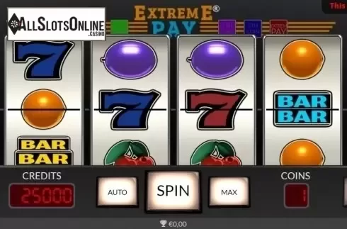 Reel Screen. Extreme Pay from Oryx