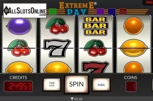 Win Screen. Extreme Pay from Oryx