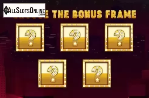Bonus Game screen
