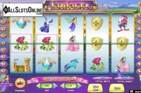 Screen 2. Fantasia from NeoGames