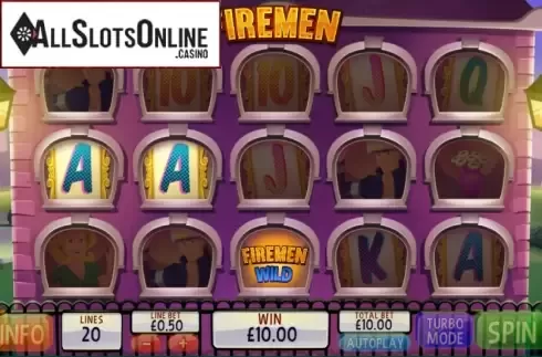 Screen7. Firemen from Playtech