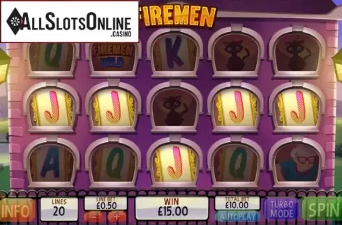 Screen8. Firemen from Playtech
