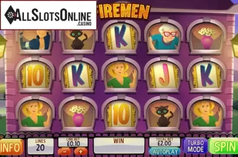 Screen6. Firemen from Playtech