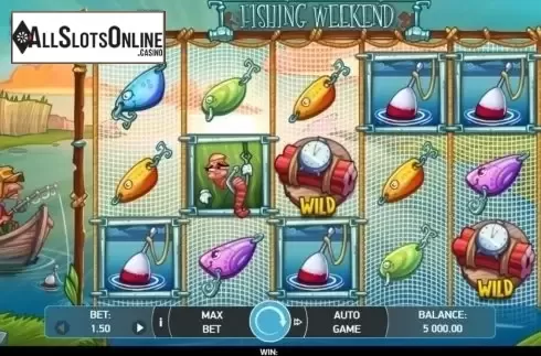Reel Screen. Fishing Weekend from Bet2Tech