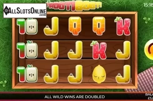 Reels screen. Frooti Booti from Slingo Originals
