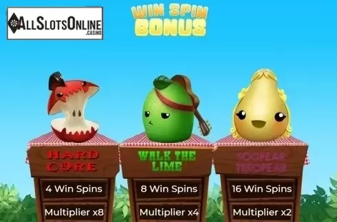 Free spins intro screen. Frooti Booti from Slingo Originals