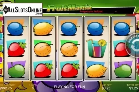 Reels screen. Fruit Mania (Playtech) from Playtech