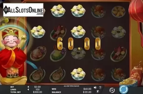 Win screen. God Of Cookery (Genesis) from Genesis