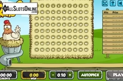 Reels screen . Golden Egg Keno	 from PlayPearls