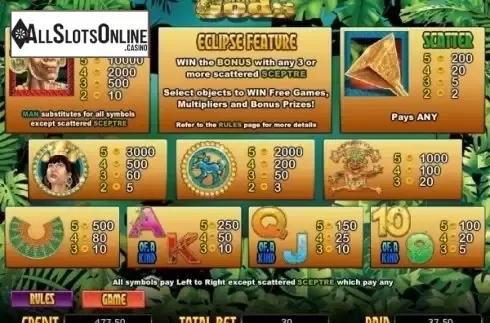Screen2. Gold of the Gods from Bwin.Party