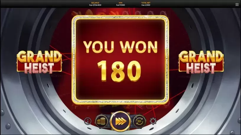 Grand Heist slot screenshot 7