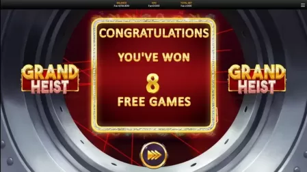 Grand Heist slot screenshot 6