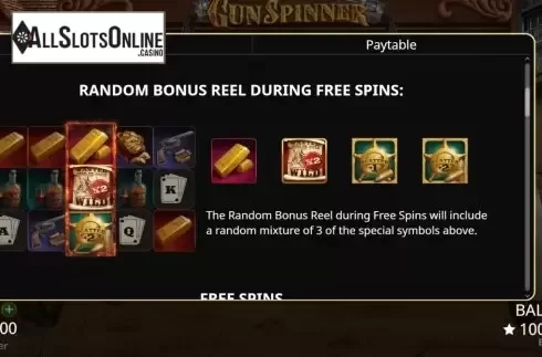 Features 2. Gunspinner from Booming Games