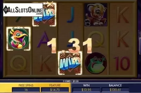 Win screen. Hear Me Roar from Genesis
