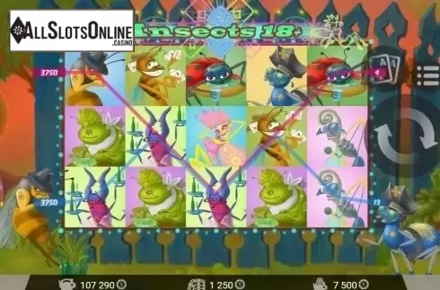 Screen6. Insects 18+ from MrSlotty