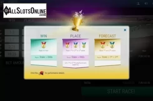 Info. Instant Virtual Speedway from 1X2gaming